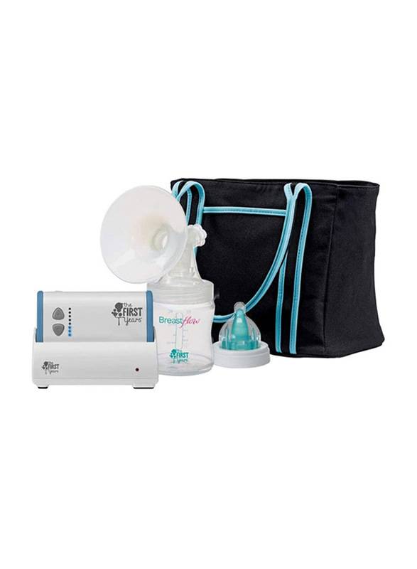 

The First Years Sole Expression Basic Single Electric Breast Pump, Clear/White