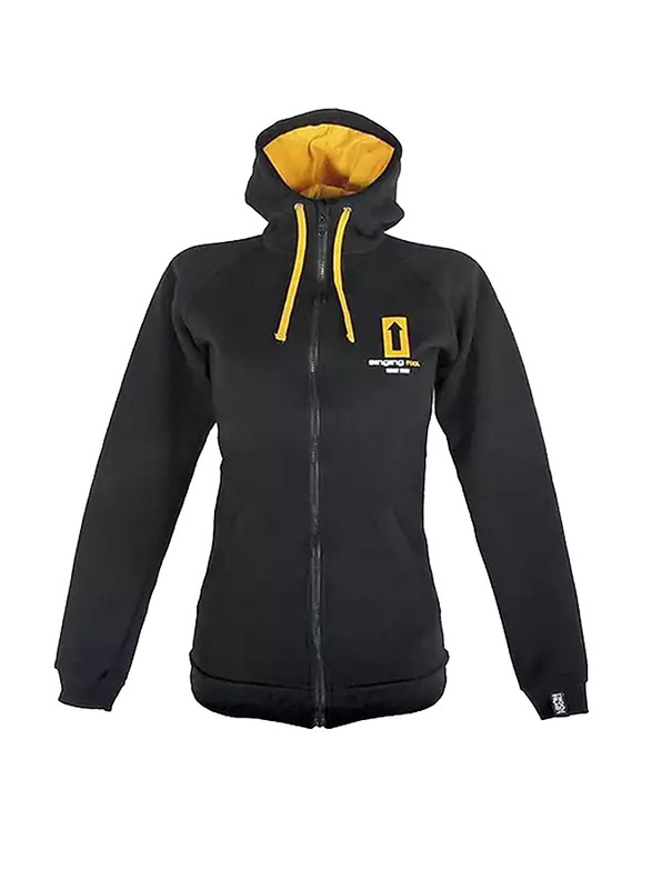

Singing Rock Hoody Full Zip for Women, Small, Black