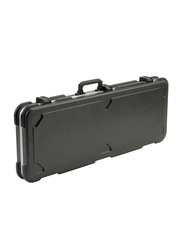 SKB Jaguar/Jazzmaster Type Shaped Hardshell -TSA Latch Over-Molded Handle Guitar Case, Black