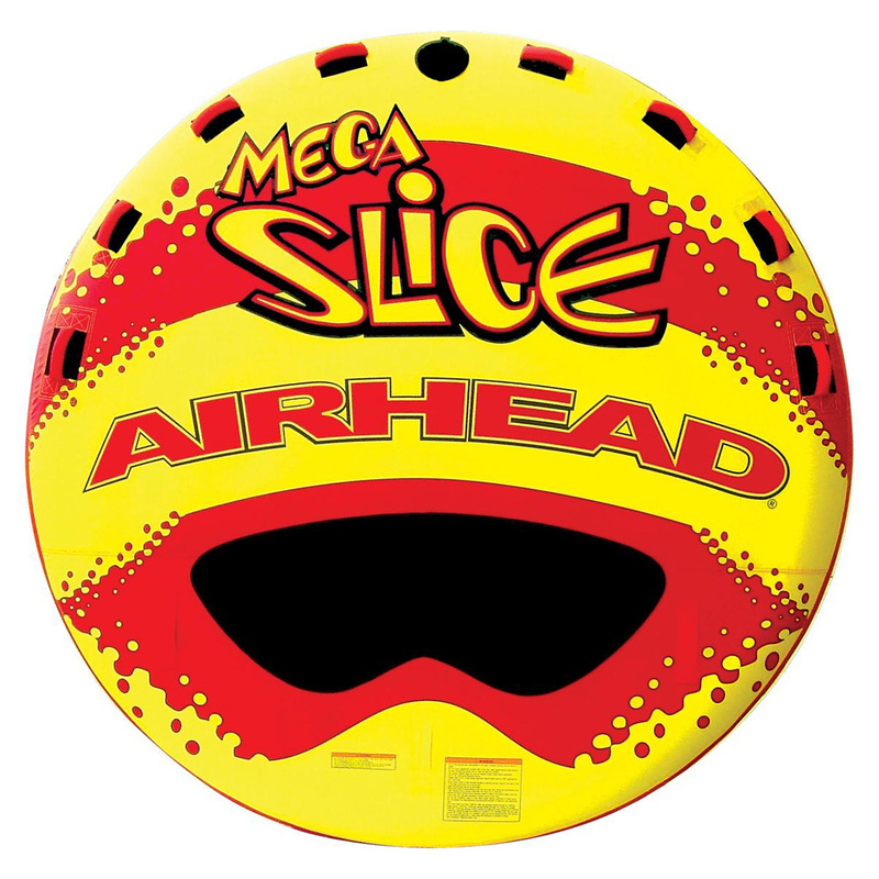 

Air Head Mega Slice Towable Tube, Yellow/Red