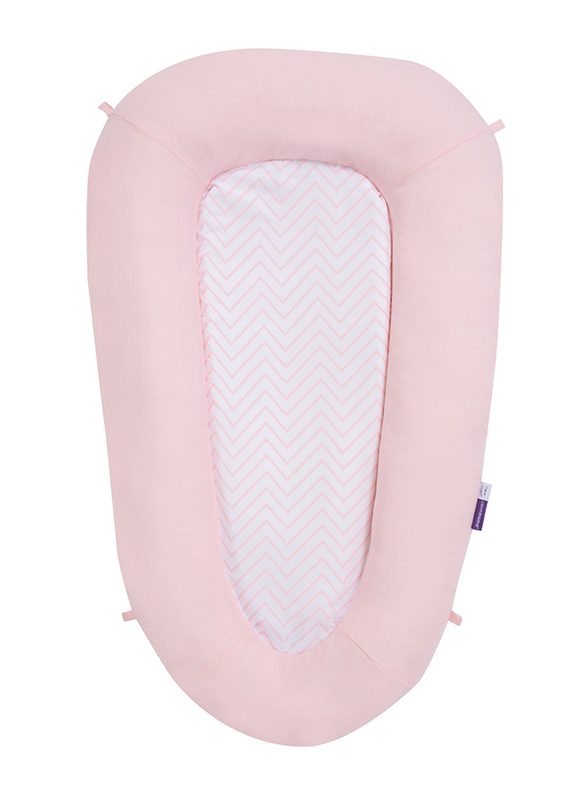 

Clevamama Cleva Foam Baby Pod, 0-6 Months, Blush Pink