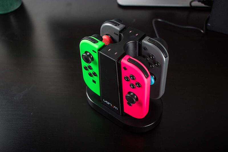 Venom Charging Station for Nintendo Switch, Black