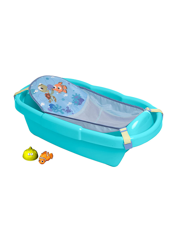 

The First Years Disney Pixar & Nemo Shell Bath Tub with Toys, Blue