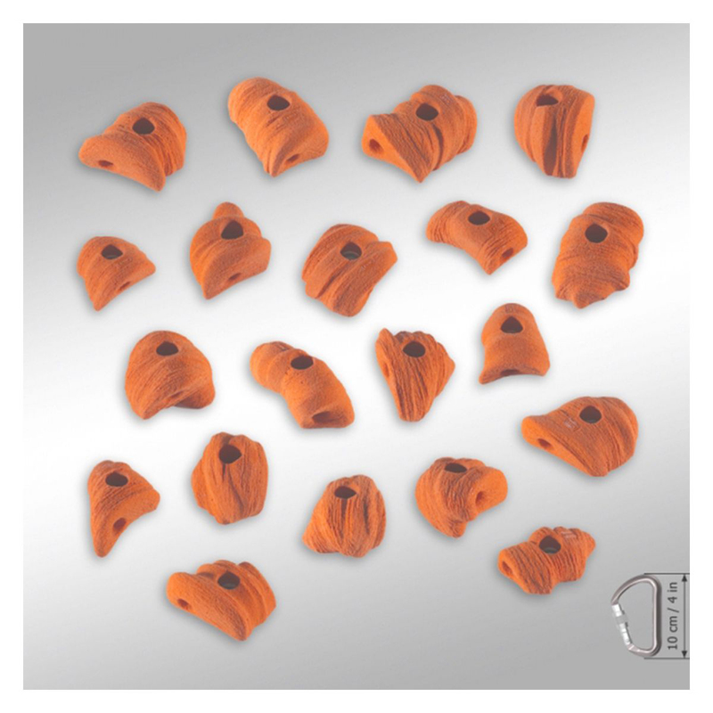 

HRT Polyester Stone Mushrooms, 20 Piece, Grey