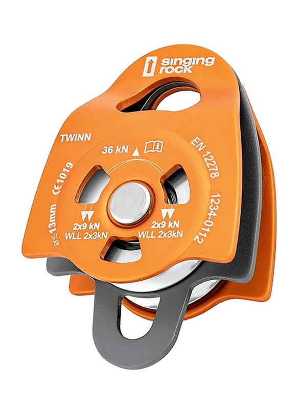

Singing Rock Pulley Twin Roll, Orange