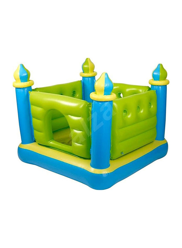 

Intex Jump O Lene Castle Bouncer Jr, Ages 3-6, Green/Blue