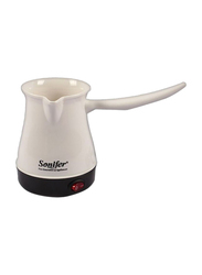 Sonifer Portable Turkish Coffee Machine, Beige/Black