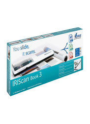 IRIScan Book 3 Documents Scanner, White
