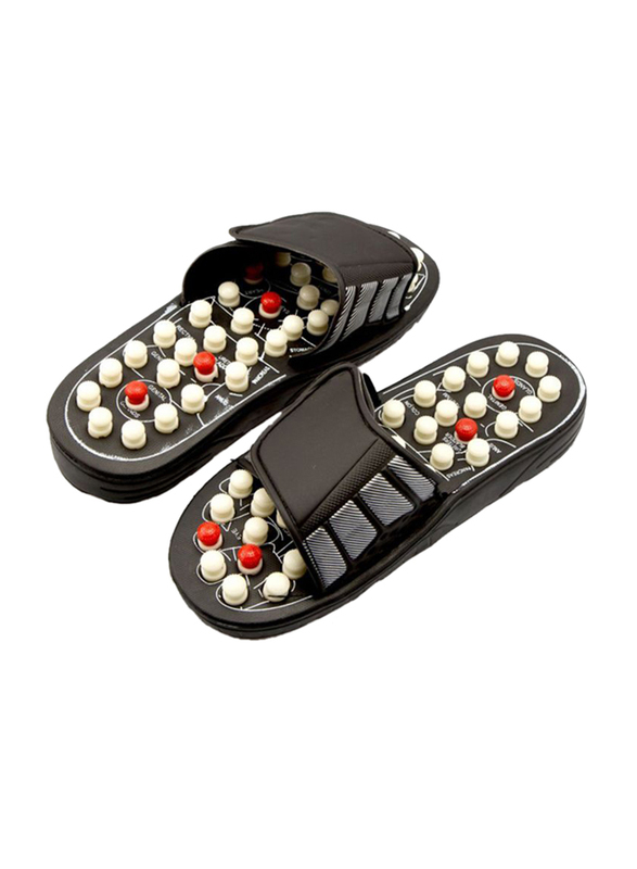 

Generic Massage Slippers, Black/White