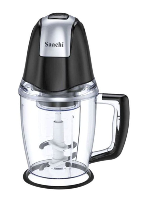

Saachi Mixed Meat and Vegetable Chopper, 300W, NL-CH-551, Black/Clear