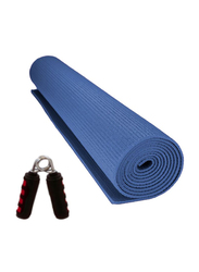 Yoga Mat Non-Slip Yoga Mat Set with Hand Grip, Blue