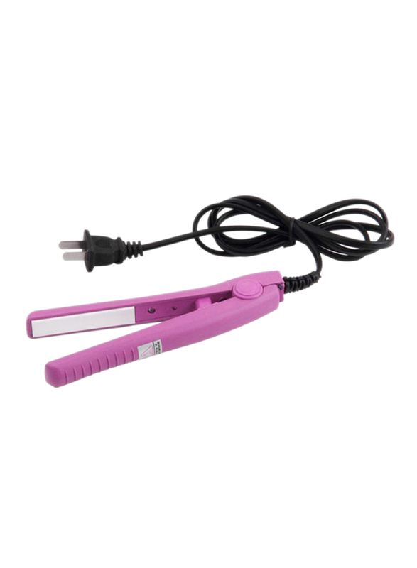 

Unbranded Mini Travel Hair Straightener, Pink