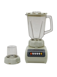 Olympia 2 in 1 Blender with Plastic Jar, 350W, OE-999, White