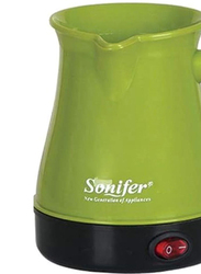 Sonifer Turkish Coffee Maker, 500W, SF-3503, Green/Black