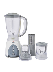 Mebashi 4-In-1 Blender, 350W, ME-BL1001GR, White/Grey/Clear