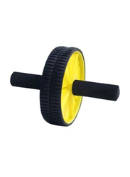 Double Wheel Ab Roller, Yellow/Black