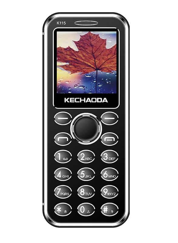 

Kechaoda K115 32MB Black, 32MB RAM, 2G GSM, Dual Sim Mobile Phone