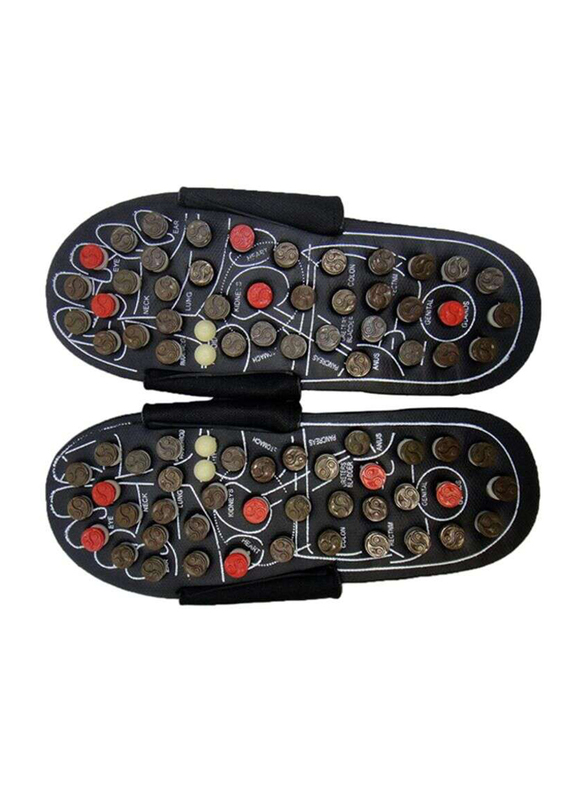 

Bodycare Magnetic Foot Massager Slipper, Black