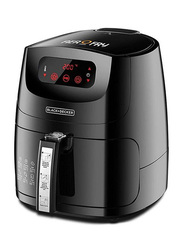 Black+Decker 5L 12-in-1 Multifunction Electric Plastic Air Fryer, 1500W, AF600-B5, Black