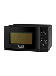 Black+Decker 20L Microwave Oven, 700W, MZ2020P-B5, Black