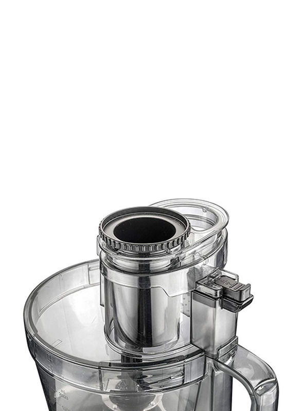 Black+Decker 4 in 1 Plastic Food Processor, 880W, FX1050-B5, Silver/Black