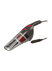 Black and Decker 12V DC EPP Dustbuster Auto Car Vacuum Cleaner with Accessory Kit, NV1210AV-B5, Grey/ Red