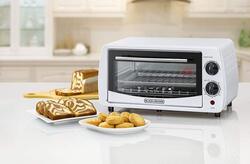 Black+Decker 9L Double Glass Toaster Oven, TRO9DG-B5, White