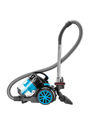 Black and Decker 2000W Cyclonic Canister Vacuum Cleaner, 2.5L VM2080-B5, Blue/Black