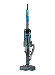 Black+Decker Multipower Pro 18V 2-in-1 Cordless Stick Vacuum Cleaner with Removable Hand Vacuum, 1L, CUA525BH-GB, Blue/Grey
