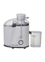 Black+Decker Juice Extractor, 400W, JE400, White