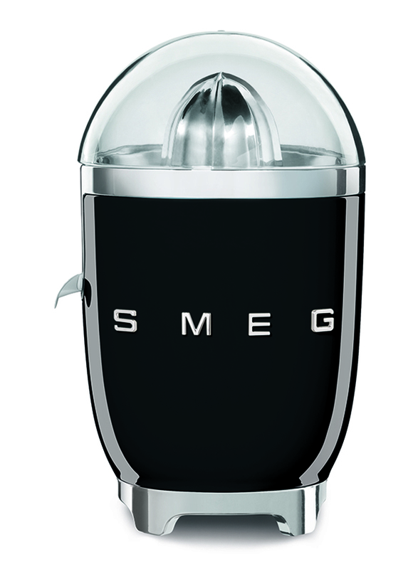 Smeg 50's Retro Style Aesthetic Citrus Juicer, 70W, Black