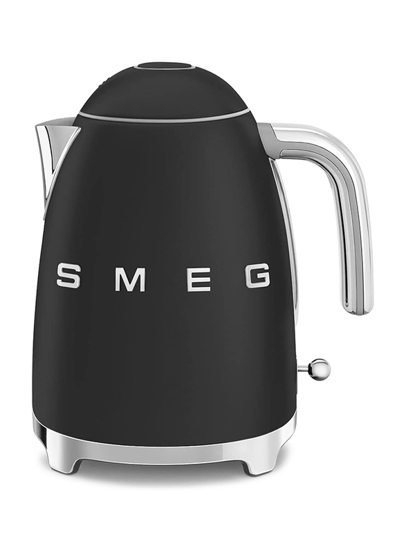 

Smeg 50's Retro Style Aesthetic 1.7L Electric Stainless Steel Kettle, 2400W, Black