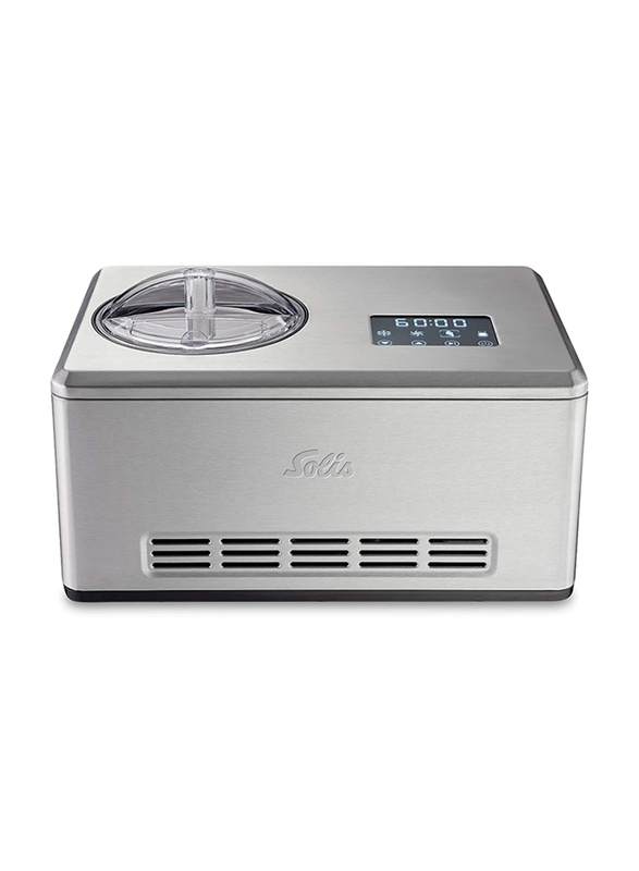 

Solis Gelateria Pro Touch Ice Cream Machine, 8502, 200W, Silver