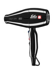 Solis Fast Dry Hair Dryer, Type 381, Black