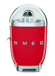 Smeg 50's Retro Style Aesthetic Citrus Juicer, 70W, Red