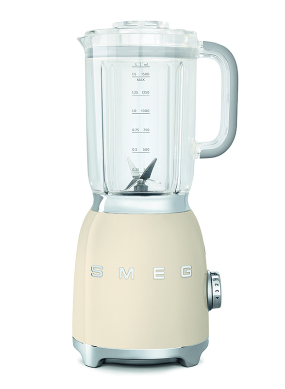 Smeg 50's Retro Style Aesthetic Blender, 800W, Cream