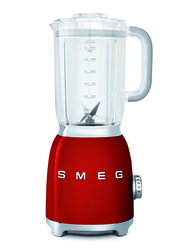Smeg 50's Retro Style Aesthetic Blender, 800W, Red