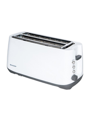 Sharp 4 Slice Toaster, 1400W, KZ-T12-W3, White