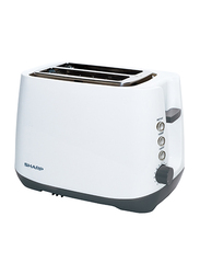 Sharp 2 Slice Toasters, 850W, KZ-T11-W3, White
