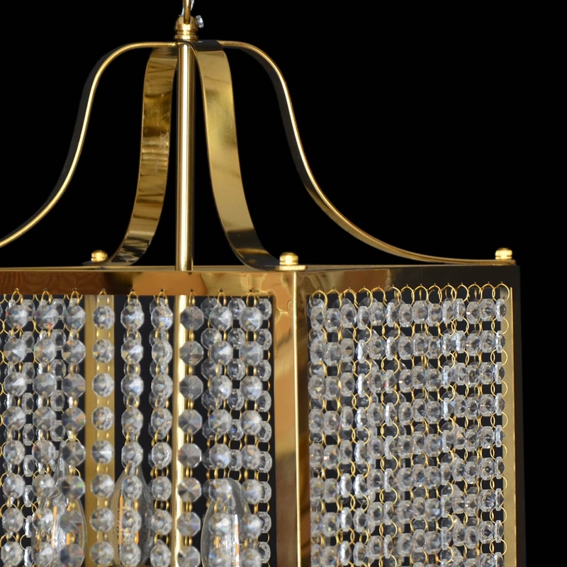 Salhiya Lighting Modern Stylish Hanging Light, E14 Bulb Type, TPLD20170708, Gold