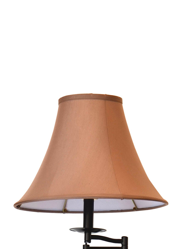 Salhiya Lighting 1 Floor Lamp with 2 Table Lamps Set, E27 Bulb Type, Brass/Ceramic Material, 8003, Black/Brown