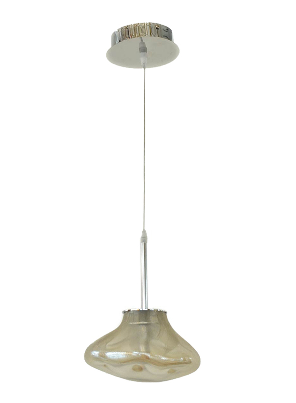 Salhiya Lighting Modern Champagne Ceiling Pendant Light, E27 Bulb Type, D170910, Transparent