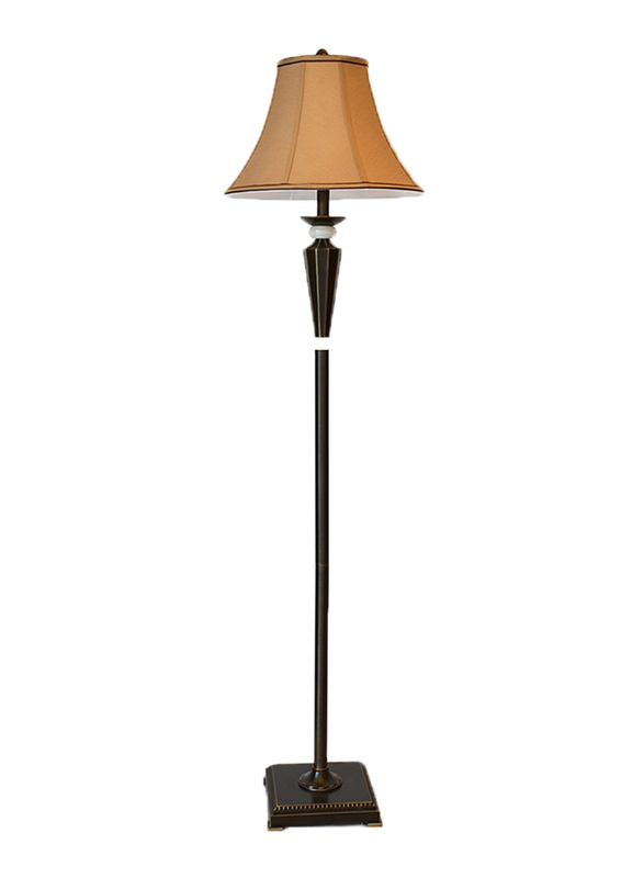 Salhiya Lighting Floor Lamp, E27 Bulb Type, T128251, Bronze/Beige