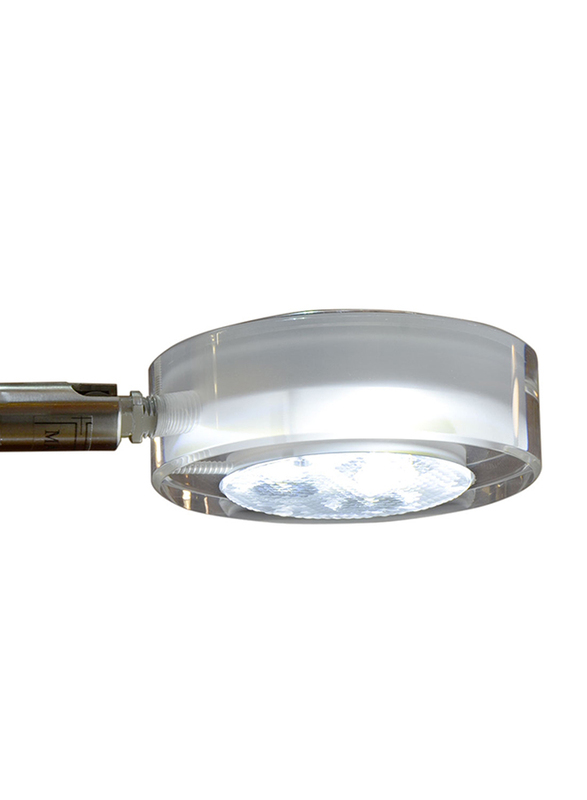 Salhiya Lighting LED Mirror/Picture Light, Steel, 3W, 3144, Cool White/Silver