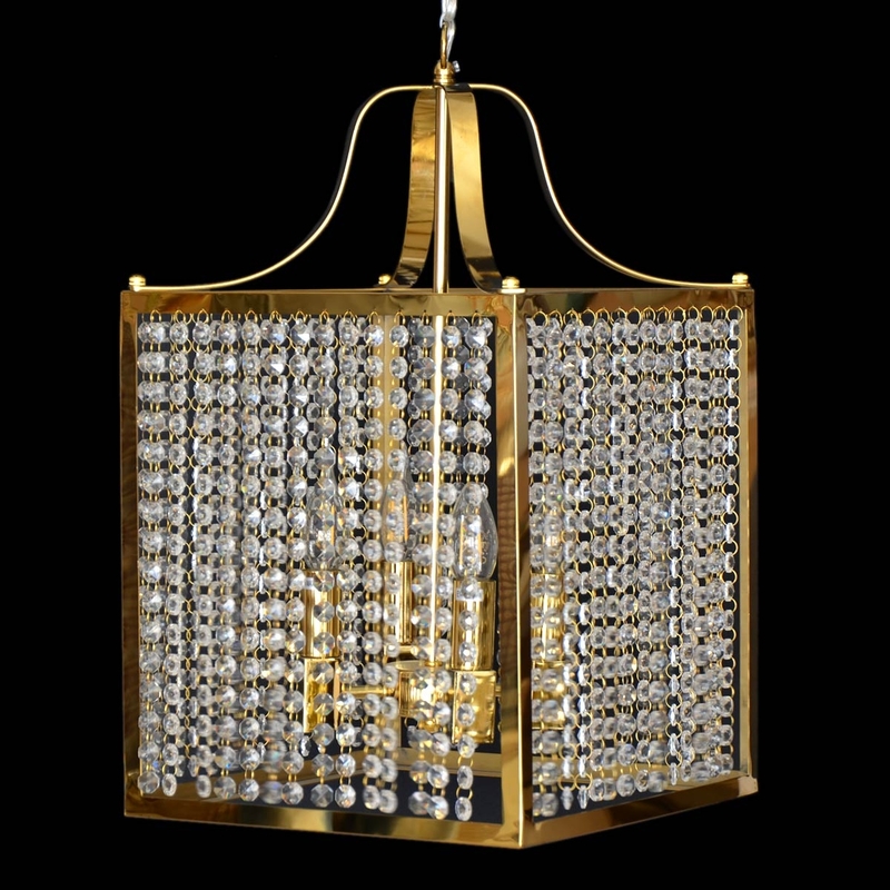 Salhiya Lighting Modern Stylish Hanging Light, E14 Bulb Type, TPLD20170708, Gold
