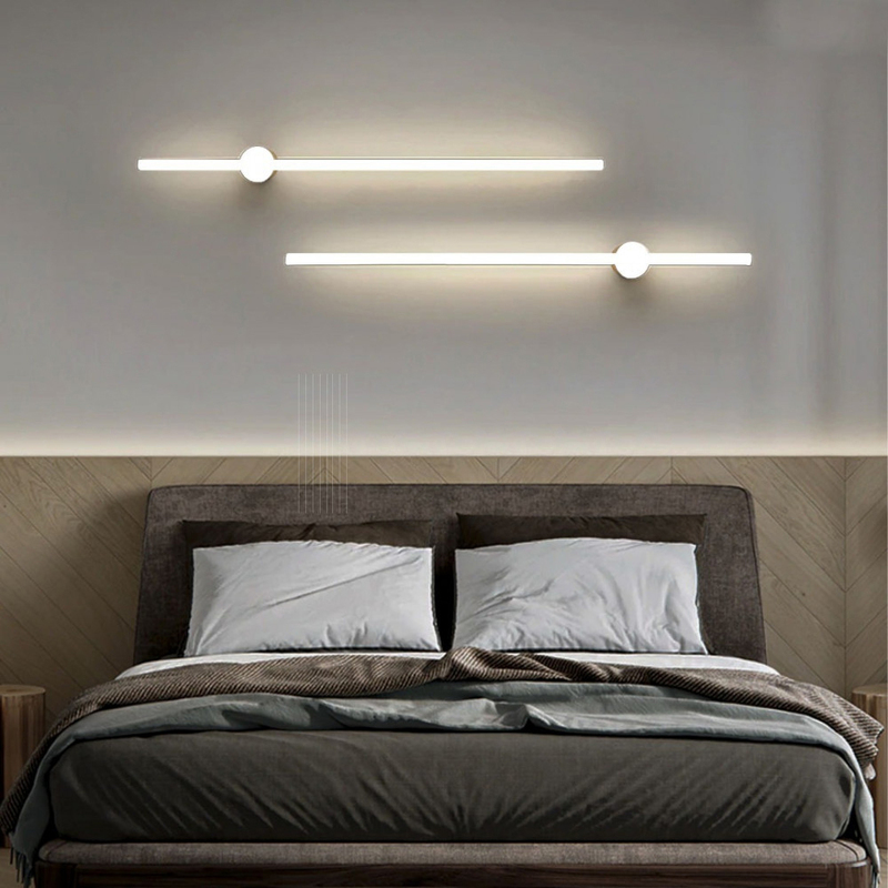 Salhiya Lighting 3000K Modern LED Flush Mount Wall Light, 12W, MB3613-60, White