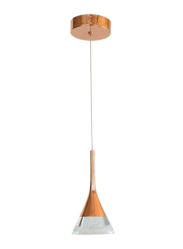 

Salhiya Lighting Modern Jeanne Ceiling Pendant Light, LED Bulb Type, MD150030121A, Rose Gold