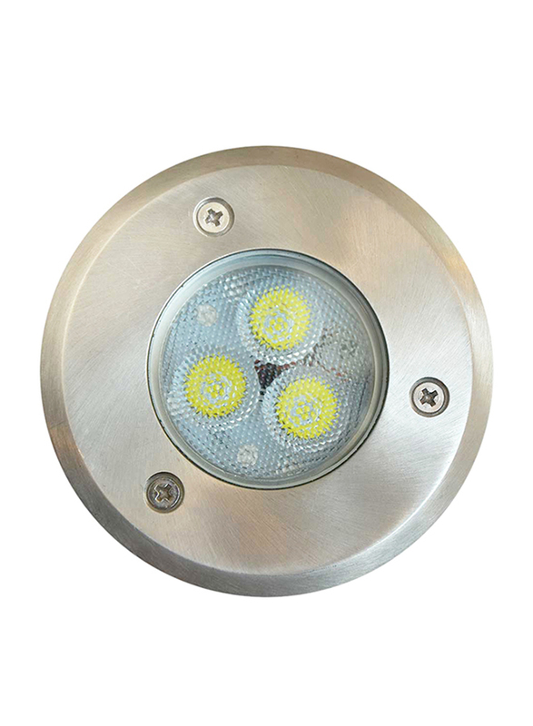 Salhiya Lighting Underground Light, LED Bulb Type, 1W Cree, 12x12x10 cm, IP67, 2321, 5000K-Natural White