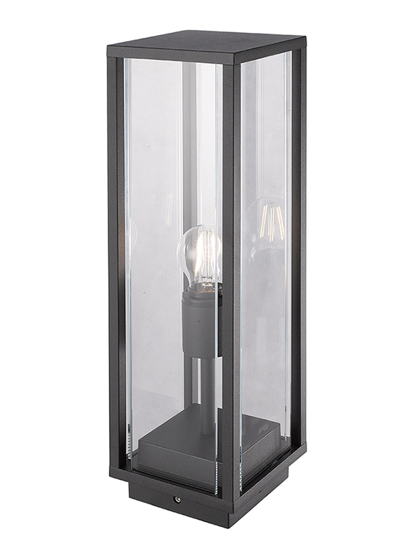 Salhiya Lighting Post/Ground Lanterns Light, E27 Bulb Type, IP54, H1463500, Black
