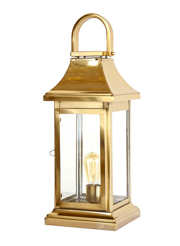 

Salhiya Lighting Handmade Stainless Steel Lanterns, E27 Bulb Type, Small, 149346, Gold